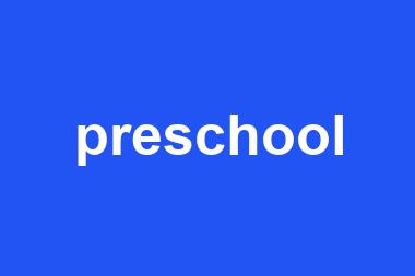 preschool