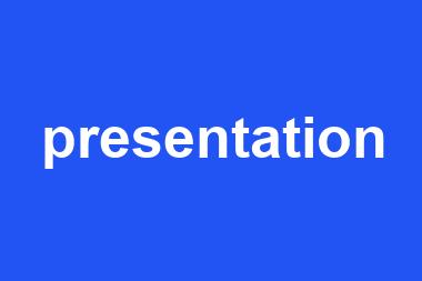 presentation