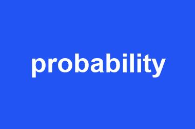 probability