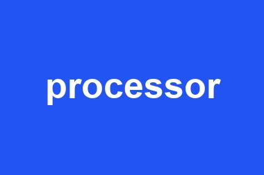 processor