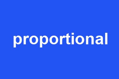 proportional