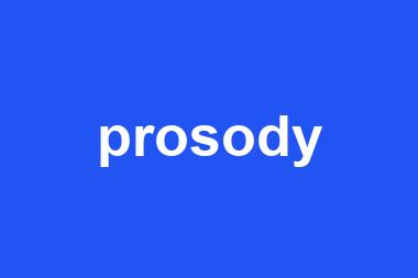 prosody