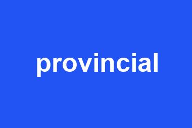 provincial