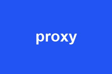 proxy