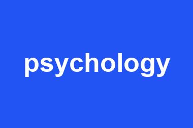 psychology