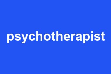 psychotherapist