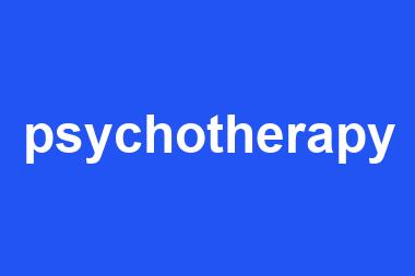 psychotherapy