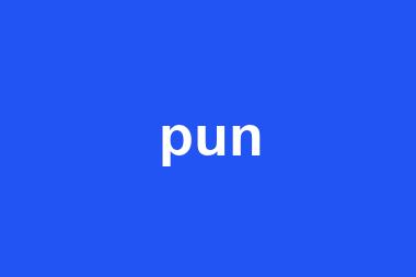 pun