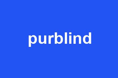 purblind