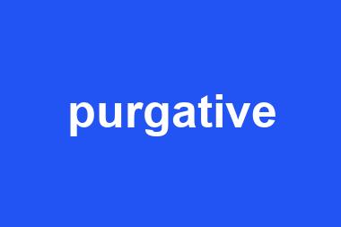 purgative