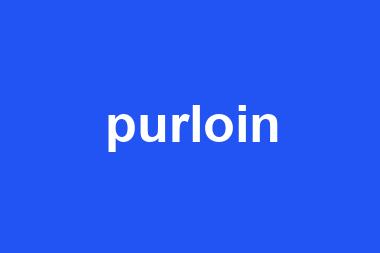 purloin