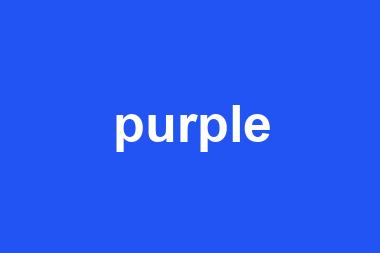 purple