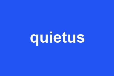 quietus