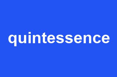 quintessence