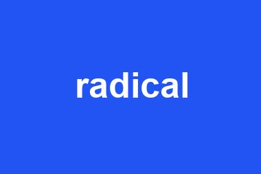 radical