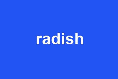 radish