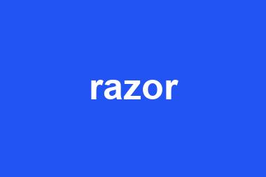 razor