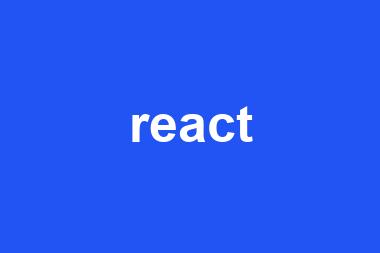 react