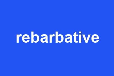 rebarbative