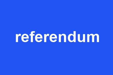 referendum