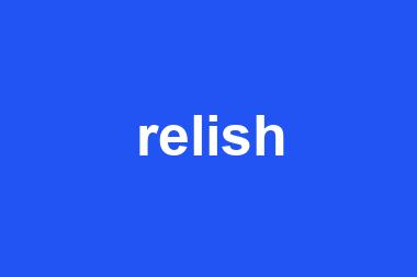 relish