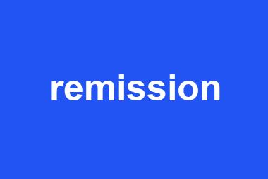 remission