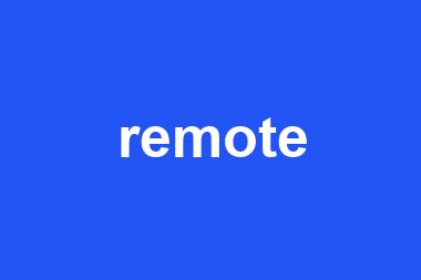 remote