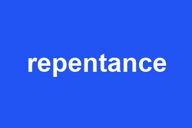 repentance