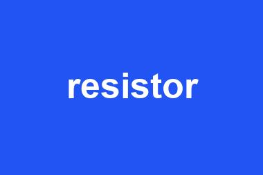 resistor