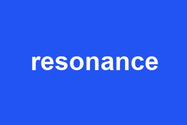 resonance