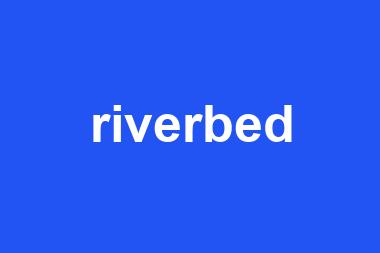 riverbed