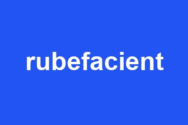 rubefacient