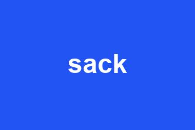 sack