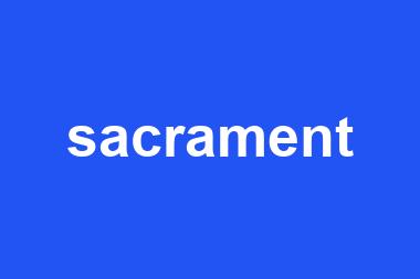 sacrament