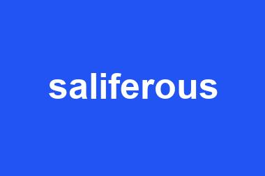 saliferous