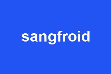 sangfroid