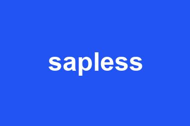 sapless