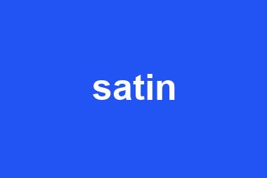 satin