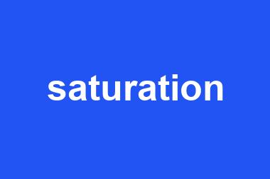 saturation