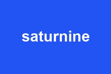 saturnine