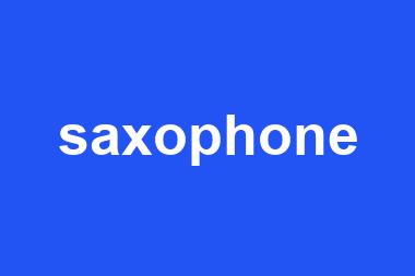 saxophone