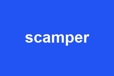 scamper