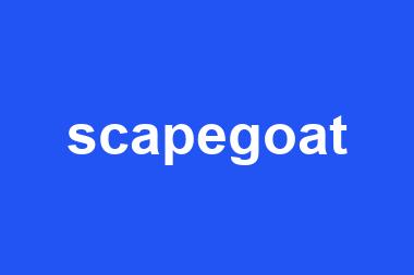 scapegoat