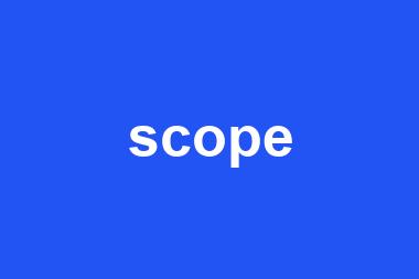 scope