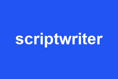 scriptwriter