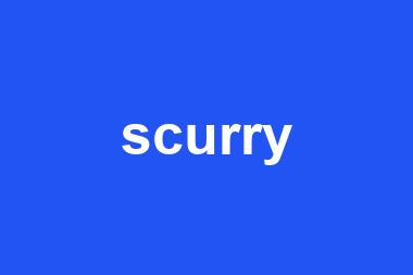 scurry