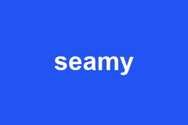 seamy