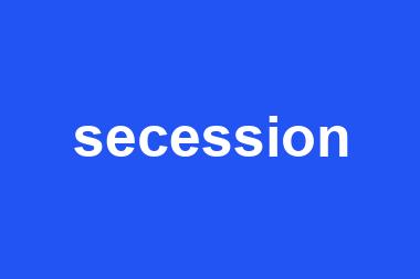 secession