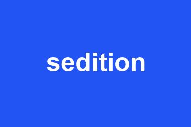 sedition