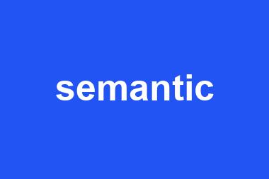 semantic